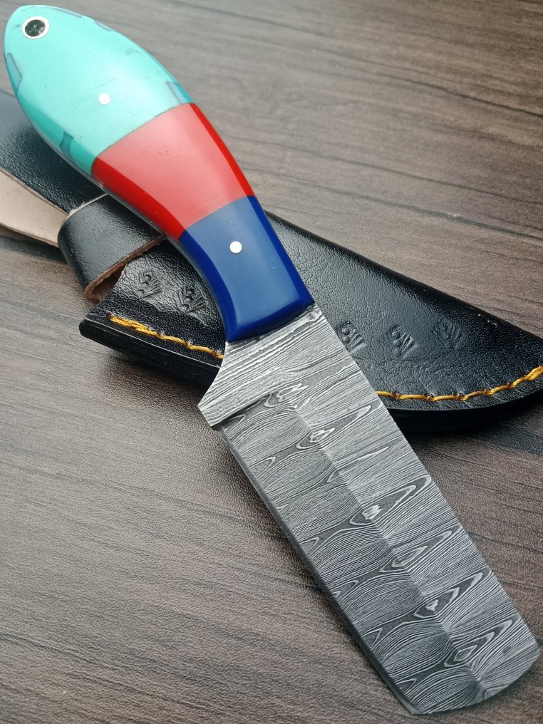 Obsidian - 厨刀 - Kitchen knife set -  介绍 Obsidian 定制系列厨师刀，传统工艺制作 - 专用钢 - 法国 #2.1