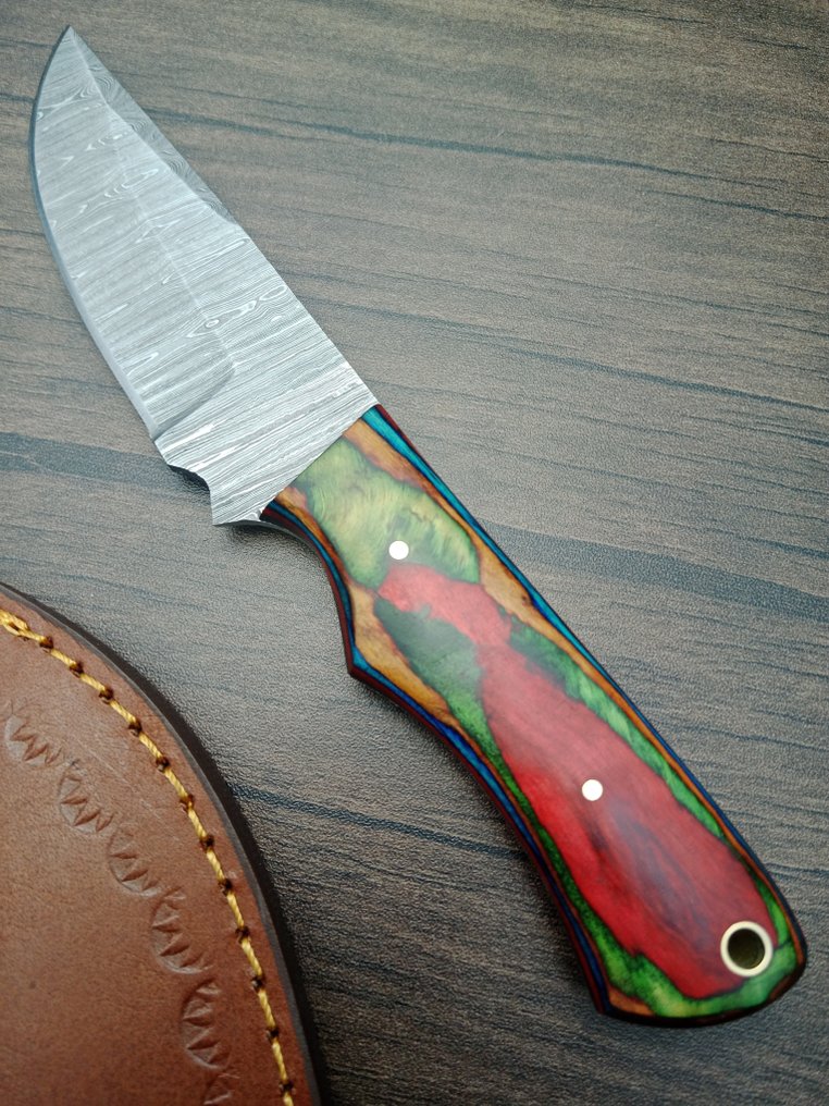 Obsidian - 厨刀 - Kitchen knife set -  介绍 Obsidian 定制系列厨师刀，传统工艺制作 - 专用钢 - 法国 #1.0