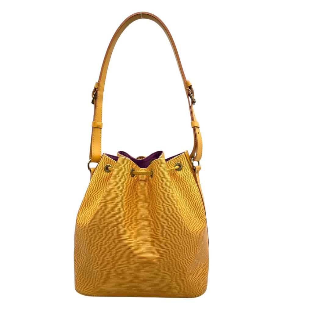 Louis Vuitton - Noe Shoulder Bag / Drawstring Bucket Bag / Epi Leather Yellow - Τσάντα ώμου #2.1