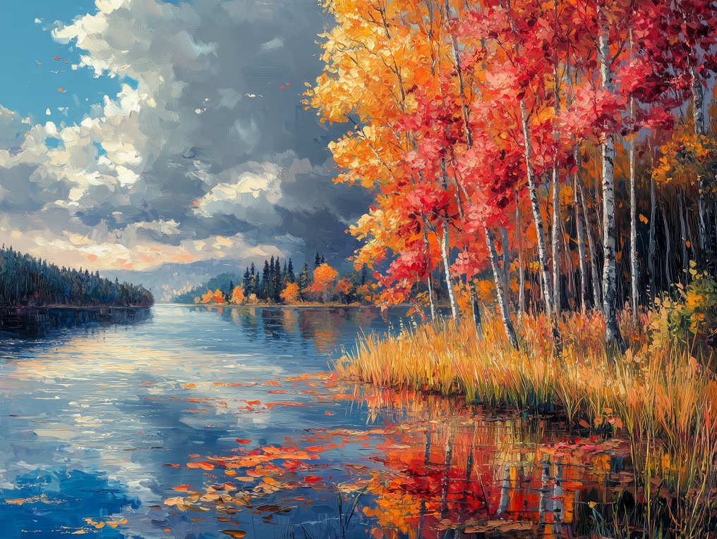 Irina Collins - Living Autumn XL · NO Reserve #1.0