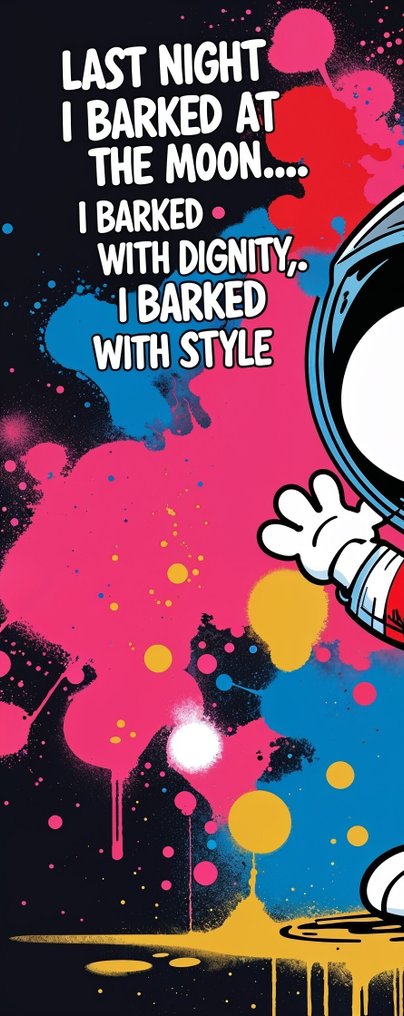 Kosmo - "Missione Luna: Stile Spaziale" - AI- XXL #2.1