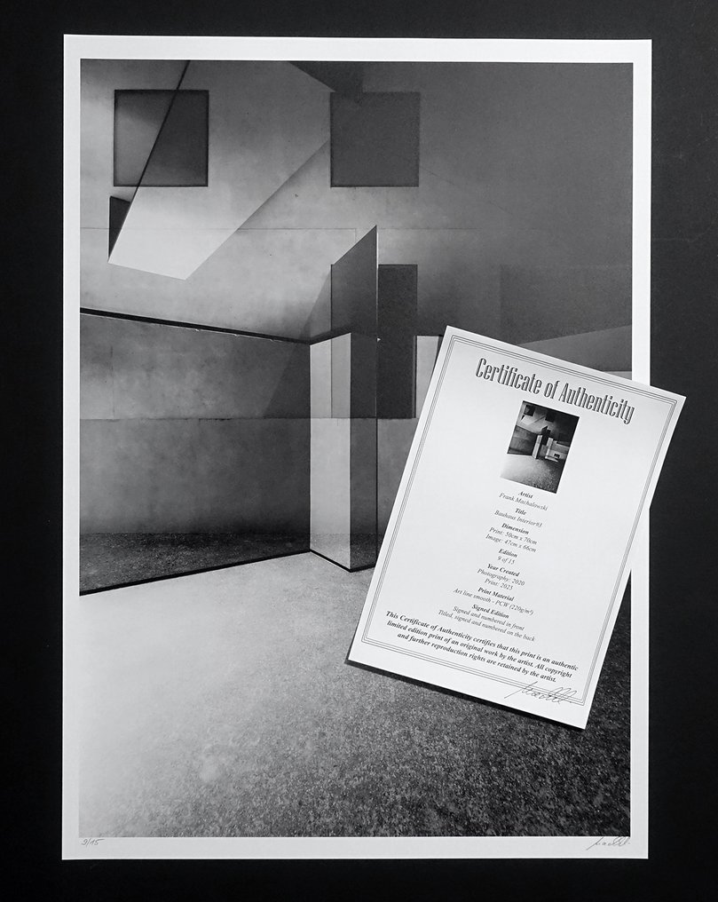 Frank Machalowski - Bauhaus Interior#3 - XL - No Reserve #3.2