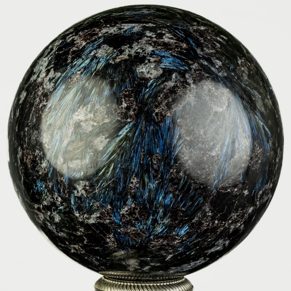Αστροφυλλίτης Λεπτή γυαλισμένη σφαίρα από Αστροφυλλίτη - Ύψος: 16 cm - Πλάτος: 16 cm- 6737 g #2.1