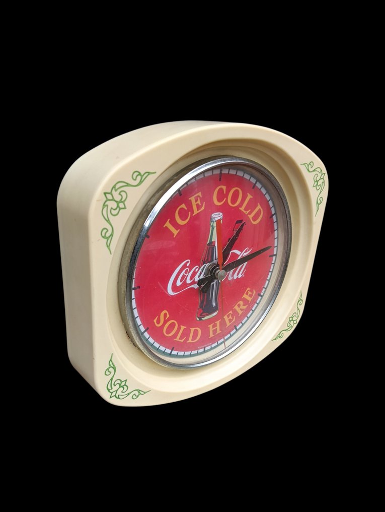 挂钟 -   人造树胶 - 1970-1980 - 复古可口可乐手表 #1.0