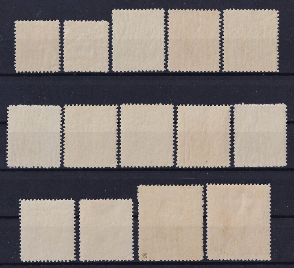 Βέλγιο 1919 - Ο Albert I συνάντησε το helm - η πλήρης σειρά. - OBP/COB 165/78 #1.0