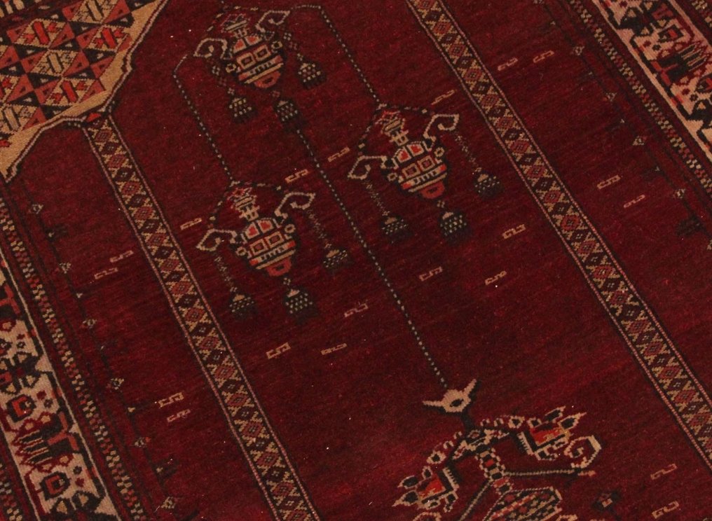 Turkman Αντίκα Χαλί - Χαλί - 97 cm - 77 cm - Καταγωγή & ιδιαιτερότητες #4.3
