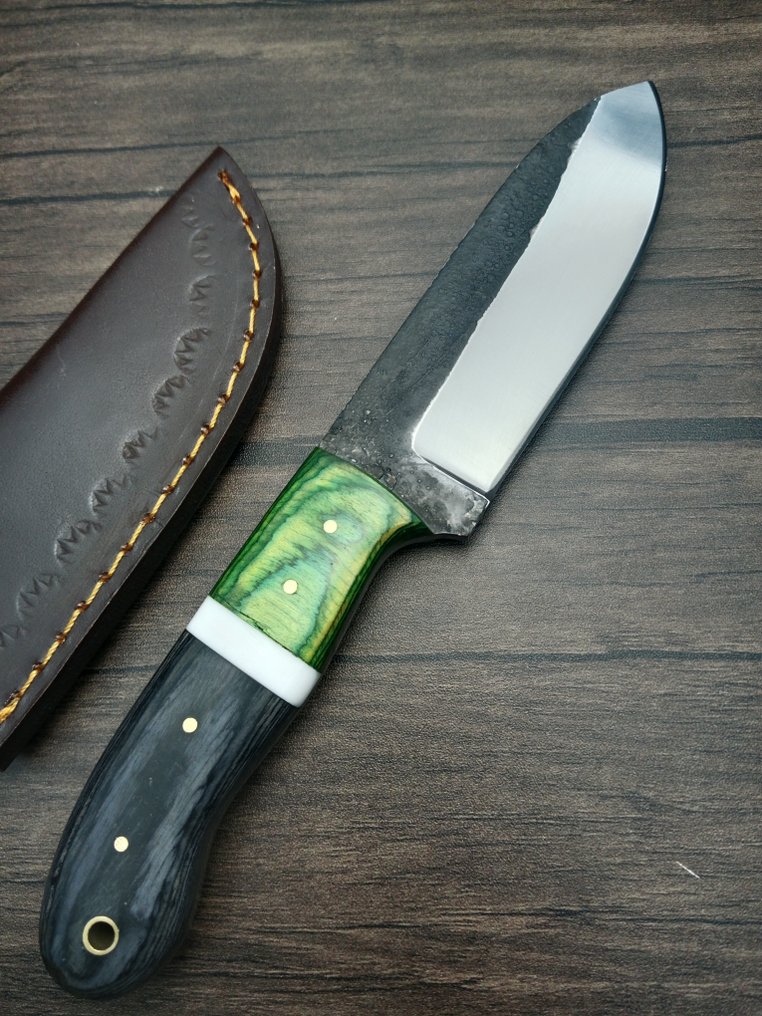 Obsidian - 厨刀 - Kitchen knife set -  介绍 Obsidian 定制系列厨师刀，传统工艺制作 - 专用钢 - 法国 #1.0