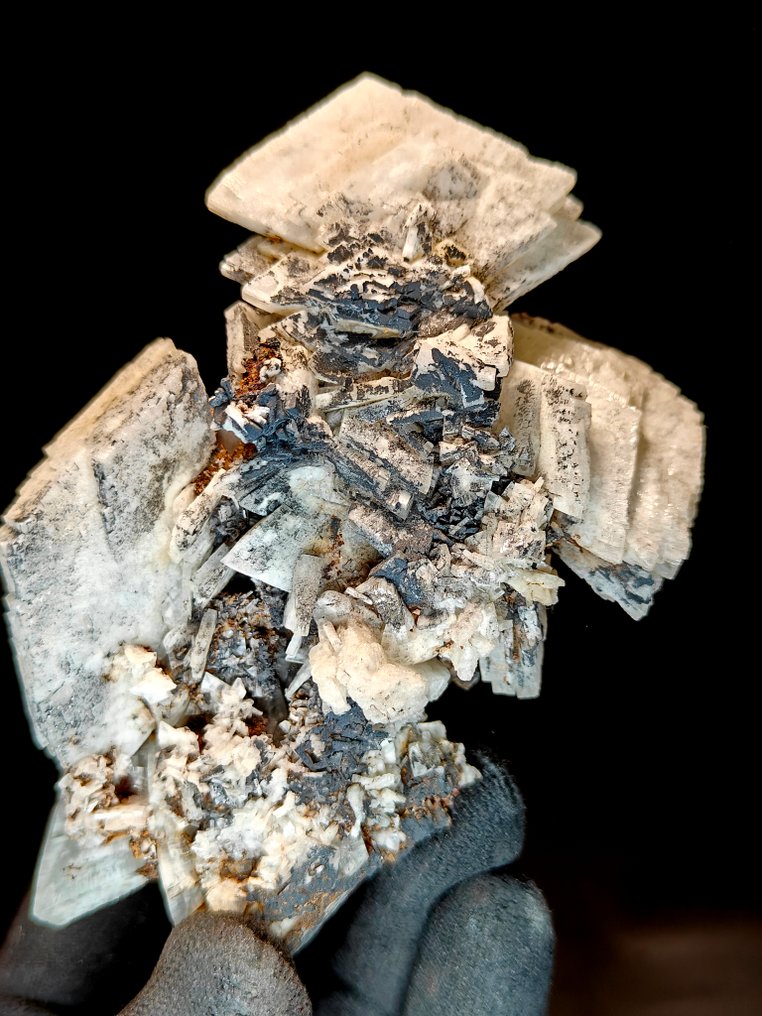 重晶石 水晶矩晶体 - 高度: 12 cm - 宽度: 10 cm- 360 g #1.0