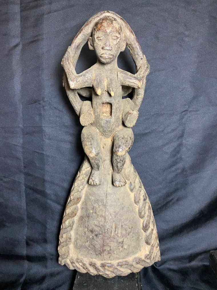 Καμπάνα ενθρόνισης Bamoun. - καπάκι - Cameroon (χωρίς τιμή ασφαλείας) #1.0