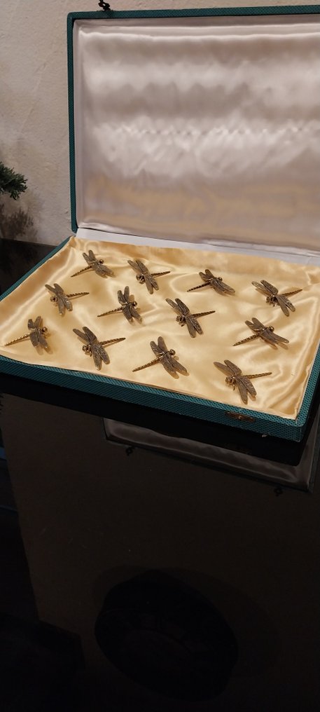 Messensteun (12) - Libellules - Metaal - Libellen #2.1