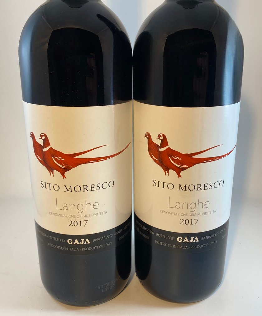 2017 Gaja, Sito Moresco, Langhe - Piemonte, Langhe DOC - 2 Flaskor (0,75L) #2.1