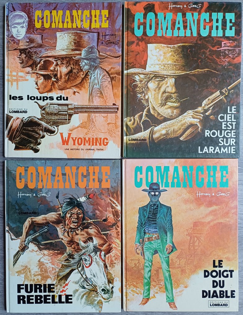 Comanche - 4x C - EO/Ré - 4 Album - 1974/1977 #1.0