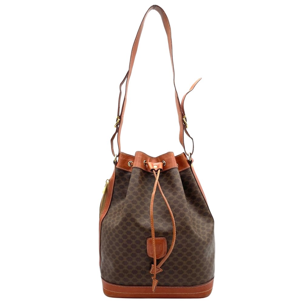 Céline - Macadam Drawstring Shoulder Bag - Shoulder bag #2.1