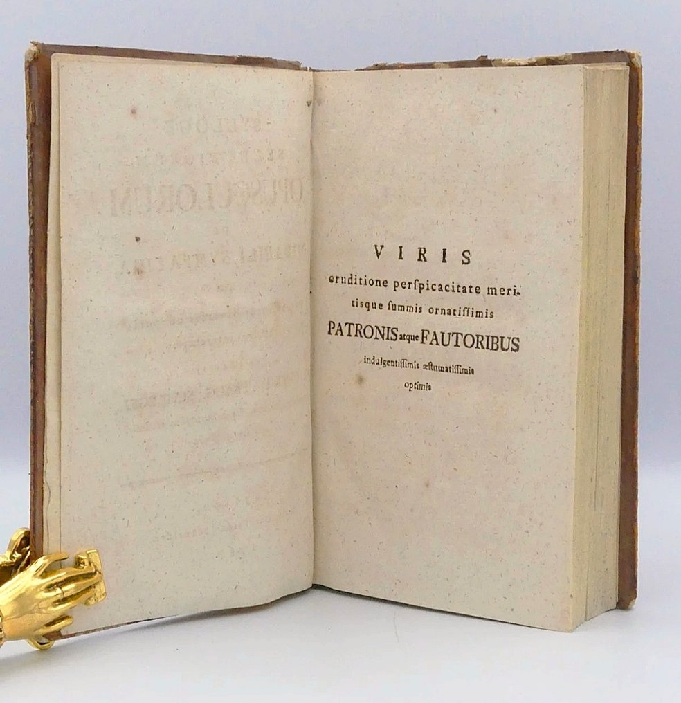 Johann Christian Traugott Schlegel - Sylloge selectorum opusculorum de mirabili sympathia – Traité médical universitaire majeur du XVIIIe - 1787 #1.0