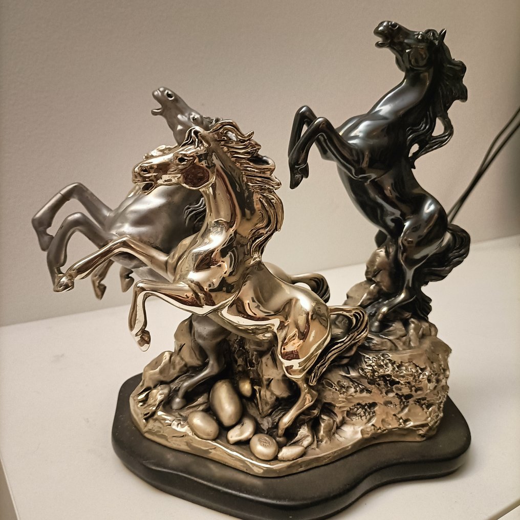 雕刻, 4 CAVALLI - 27.5 cm - 鍍銀 #1.0