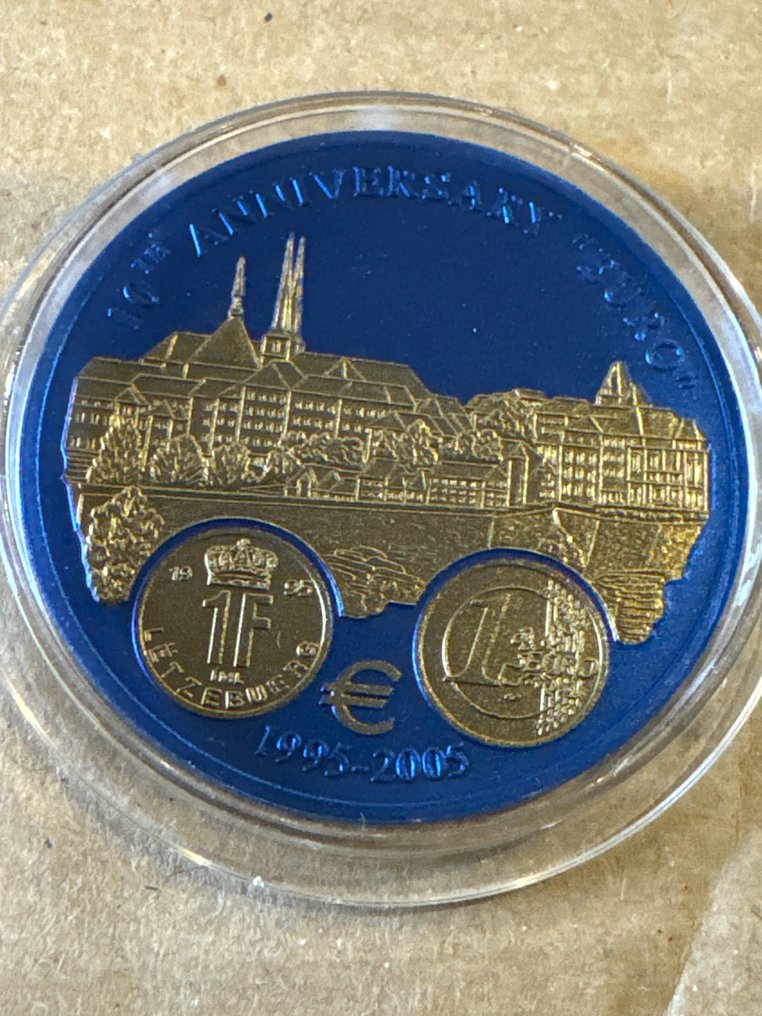 Λιβερία. 5 Dollars 2005 - Luxemburg - Niob - 7,78g (χωρίς τιμή ασφαλείας) #1.0