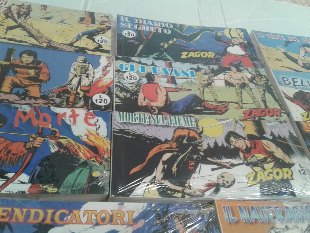 Zagor n° 91/105 - raccoltine anastatiche Mercury - 15 Comic #2.1