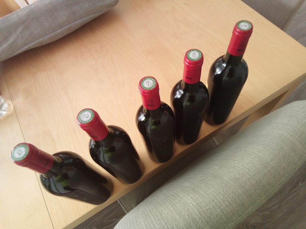 1998 Château Moulin Riche - Saint-Julien - 5 Flaskor (0,75L) #2.1