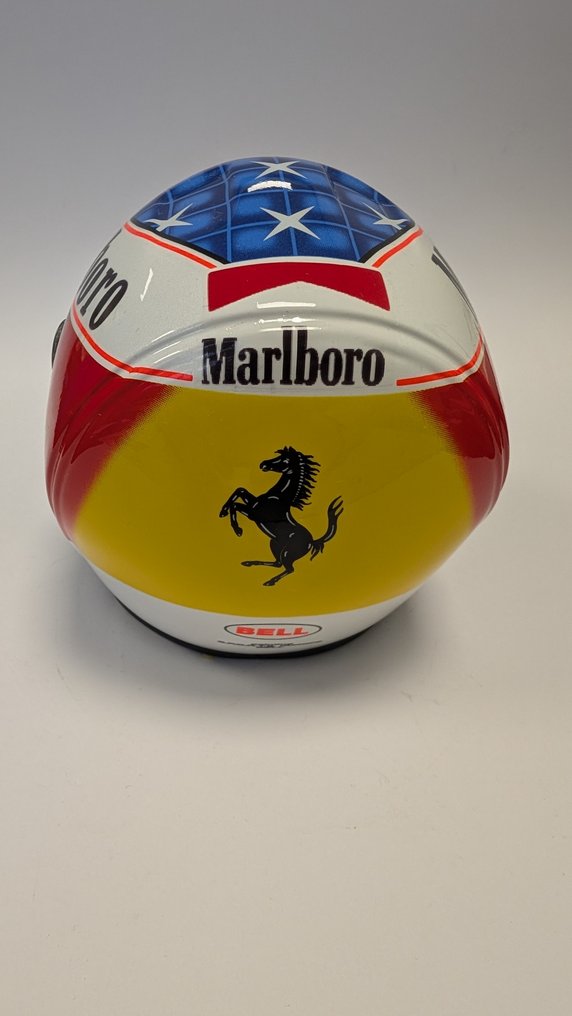 法拉利 - Formula One - 麥可·舒馬克 - 1996 - 比例1/2的头盔  #2.1