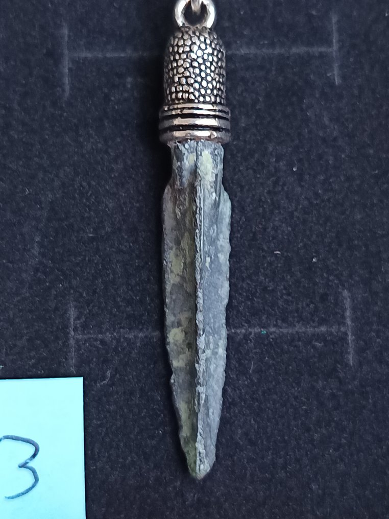 Antico Greco Bronzo, arrowhead #1.0