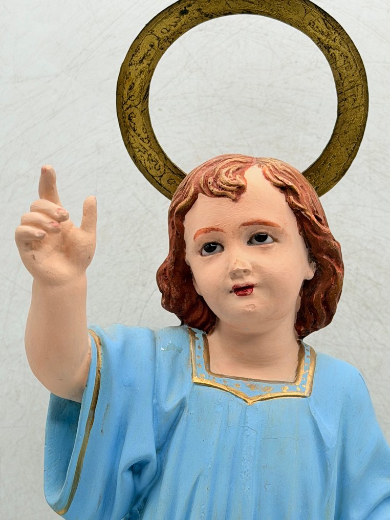 Escuela Olot - Φιγούρα - Niño Jesús - 34 cm - σοβάς, Ξύλο #4.3