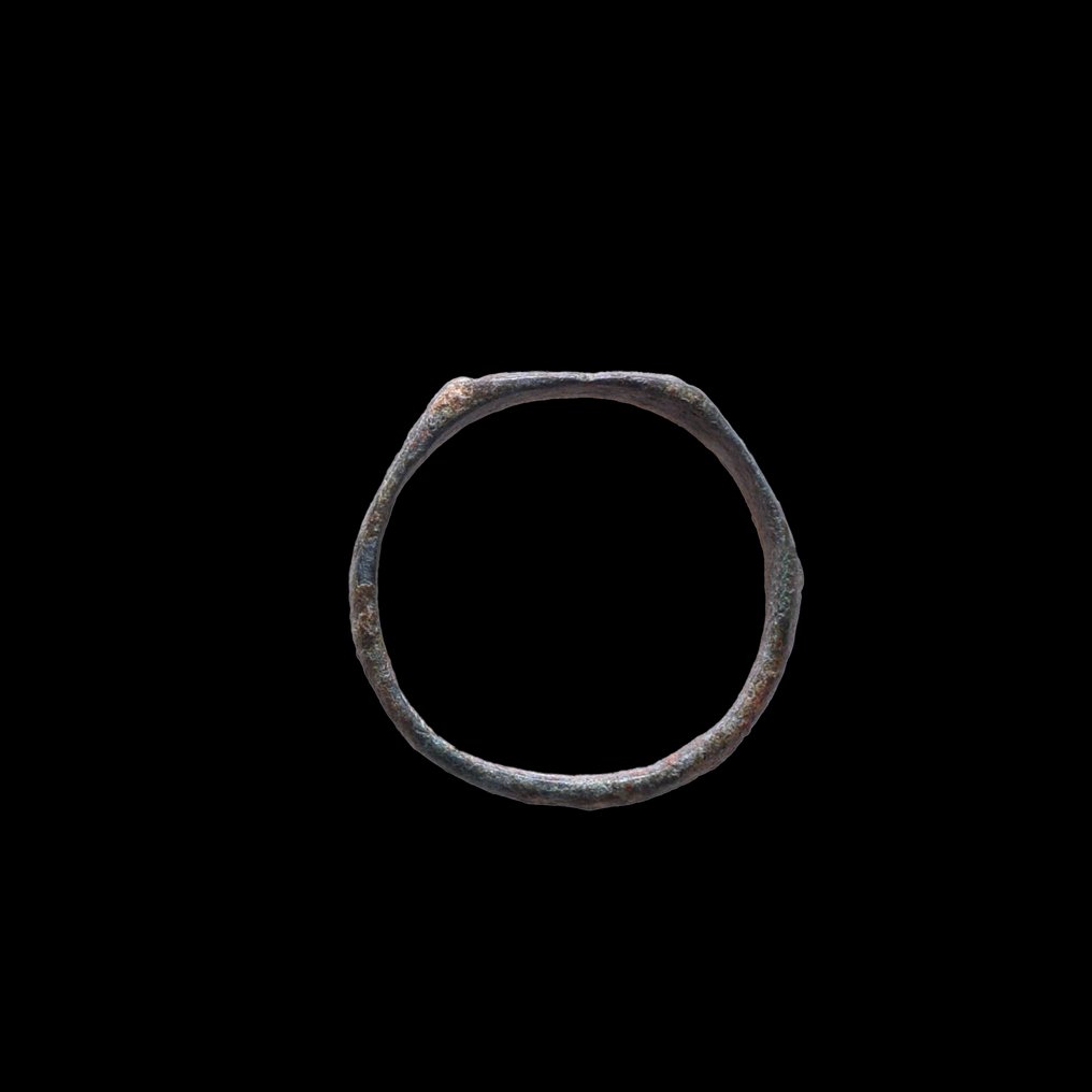 Vikingetiden Bronze Amulet ring - Beskyttelse og Skæbne (Ingen mindstepris) #3.2