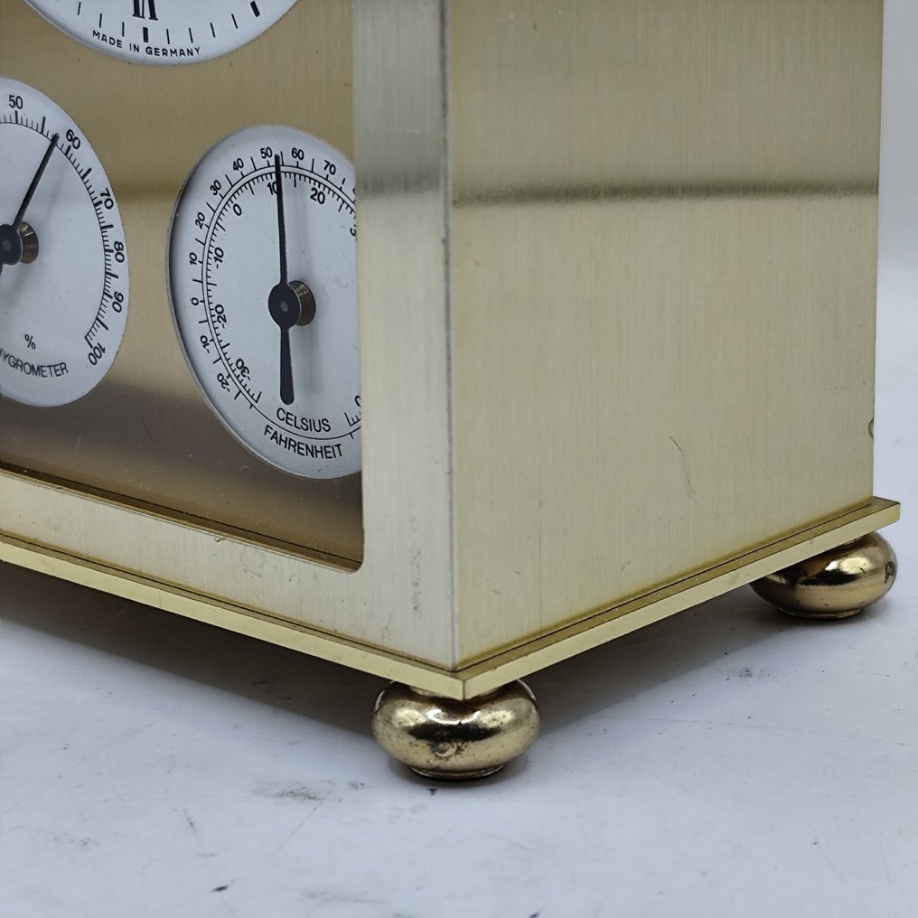 Ρολόι γραφείου - kienzle -  Σύγχρονη στυλ των μέσων του αιώνα Αλουμίνιο, Ορείχαλκος - 1980-1990 - Ρολόι αντίκα #4.3