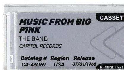 The Band - Music From Big Pink - Κασέτα ήχου - 1987 #2.1