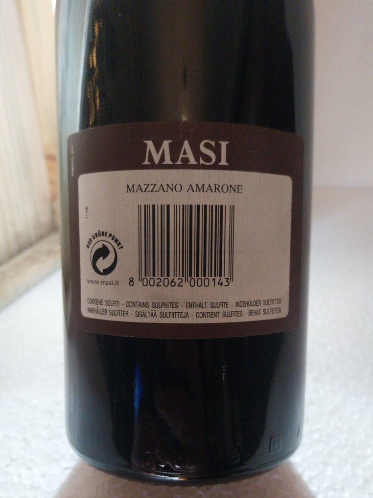 2003 Masi Mazzano - Amarone della Valpolicella - 1 Bottle (0.75L) #3.2