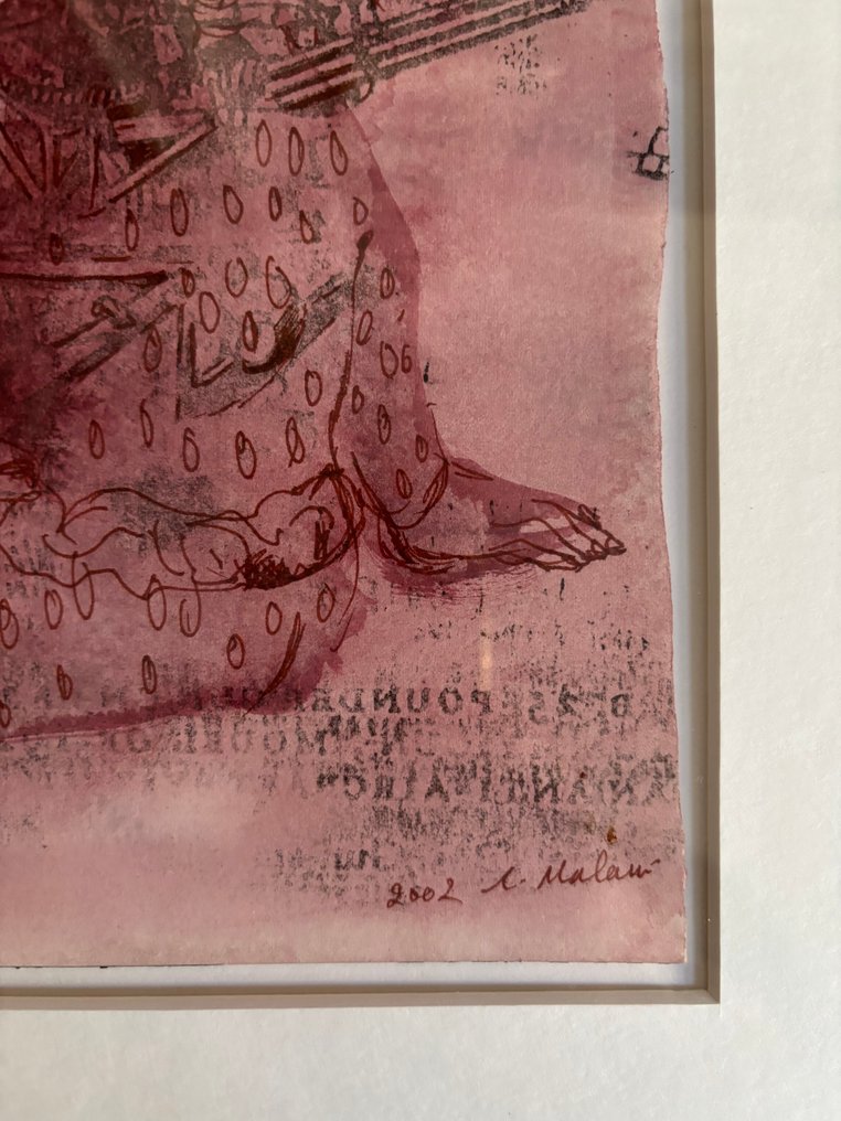 Nalini Malani (1946) - "Deference" I #3.2