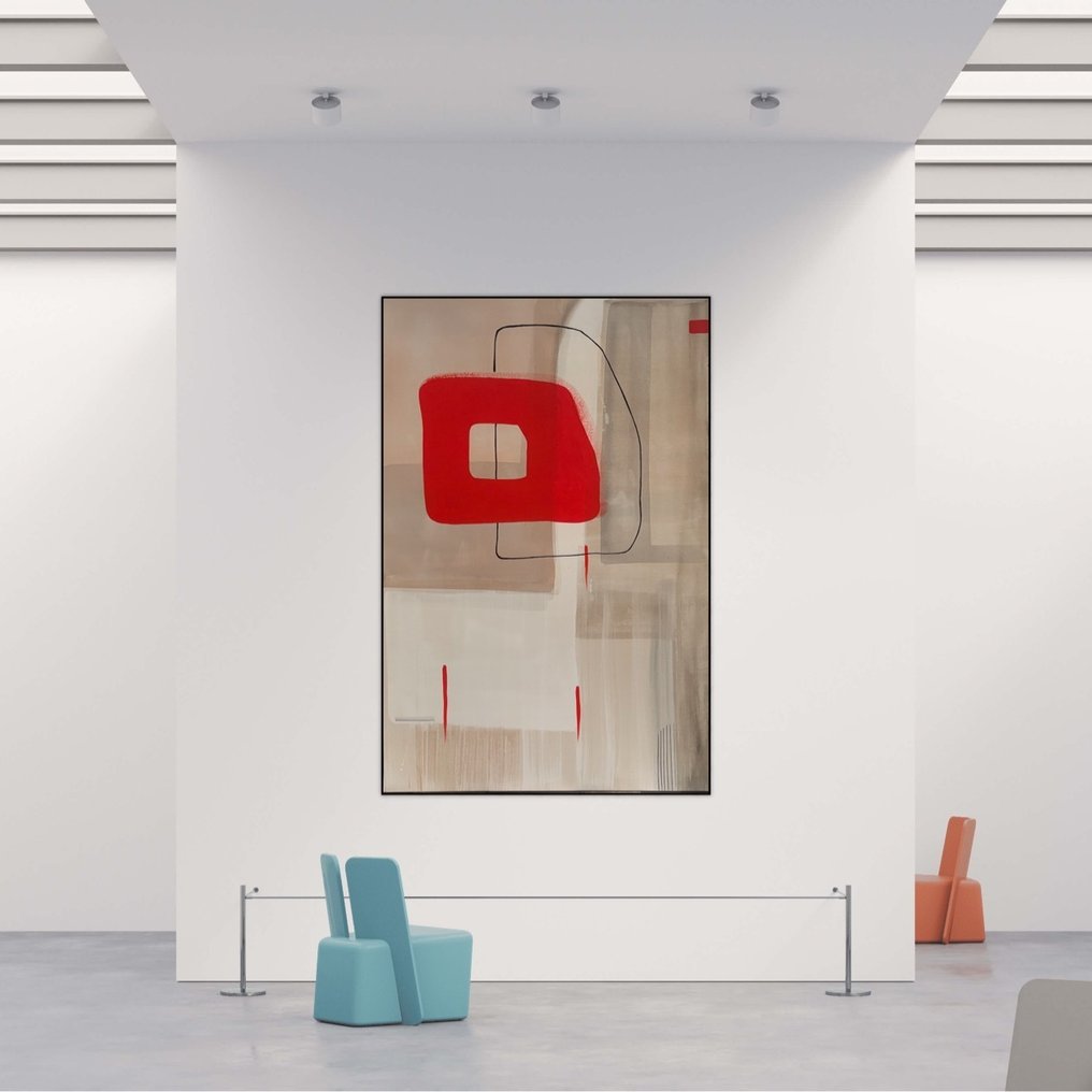 Sabine Neuchel - Rotes Fenster 274 #1.0