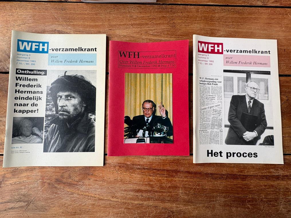 Willem Frederik Hermans - WFH-verzamelkrant/Hermans magazine [+ extra] - 1991 #1.0