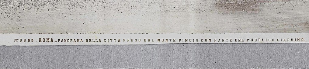 Fratelli Alinari - Roma : Monte Pincio - 2 albumine #3.2