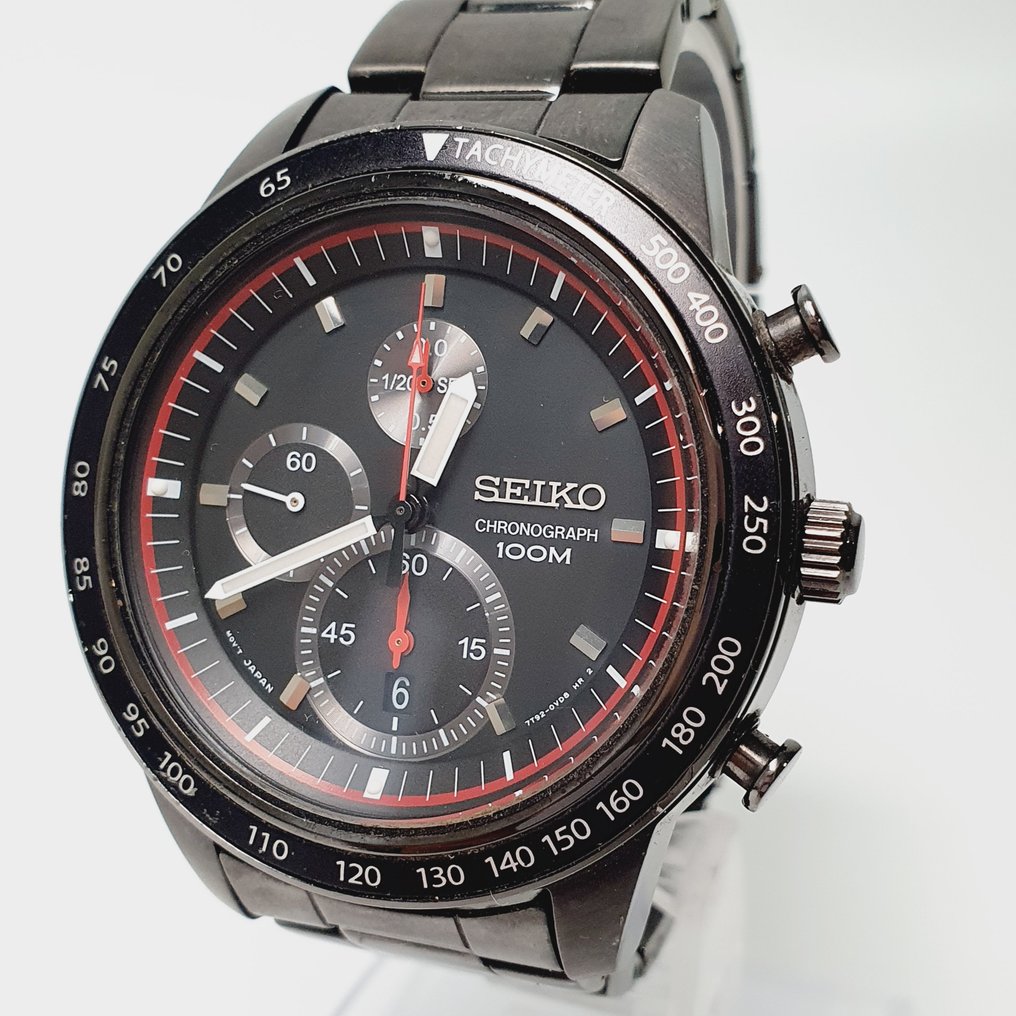 Seiko - Chronograph - Ingen reservasjonspris - 7T92-0NX0 - Herre - 2010-2020  #2.1