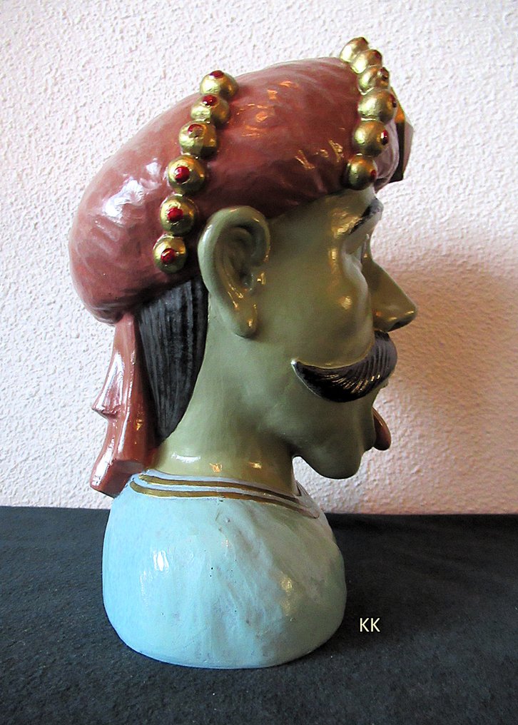 Φιγούρα Gaper - Figuur - Μοναδικό σπάνιο μεγάλο φαρμακείο Intec 'Gaper' - Συλλογή Μουσείου Ολλανδίας - 1980 - Χειρογραφημένο #3.2