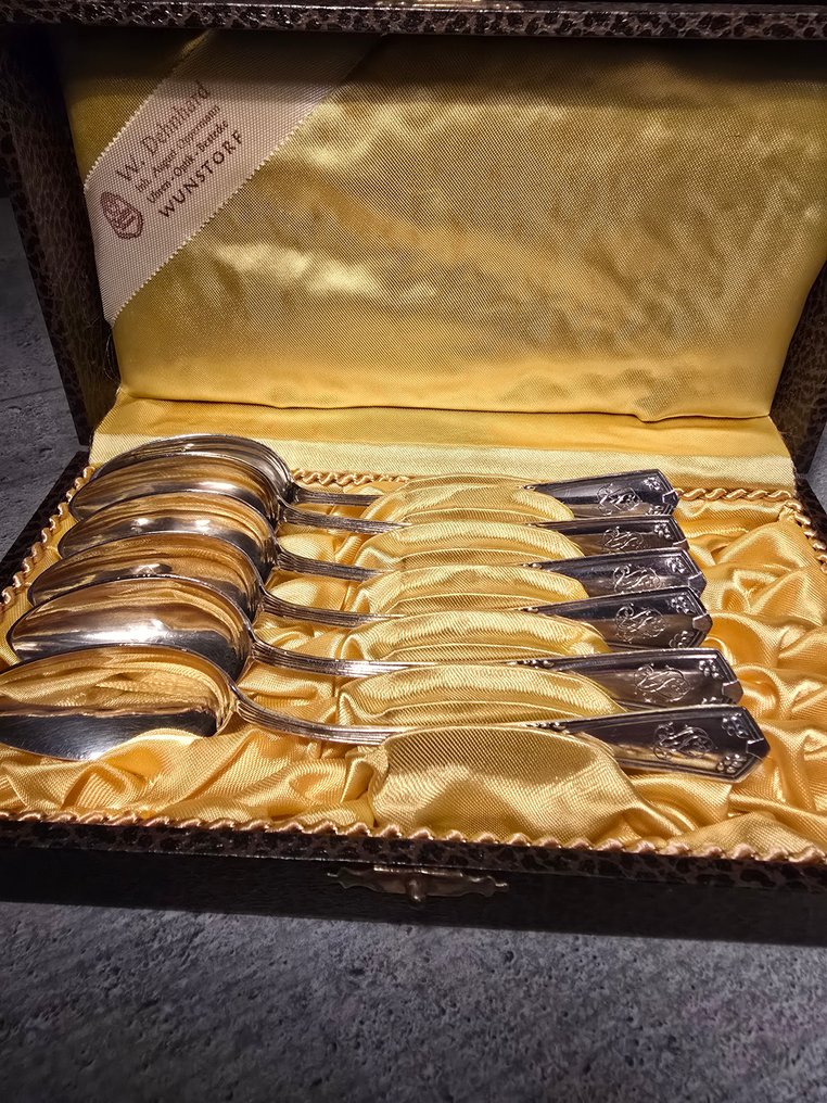 Κουτί μαχαιροπίρουνων (6) - .800 silver - W.Dehnhard Wunstorf #1.0