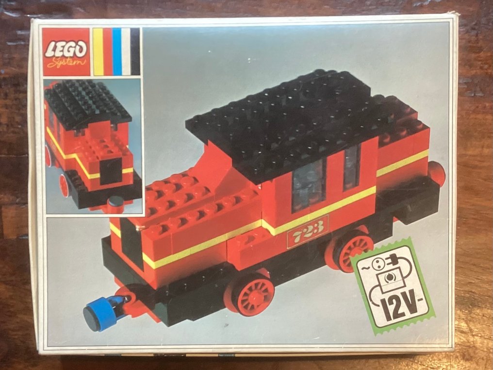 Lego Set - 723 - Train - Elektrische locomotief 12V 723 #1.0