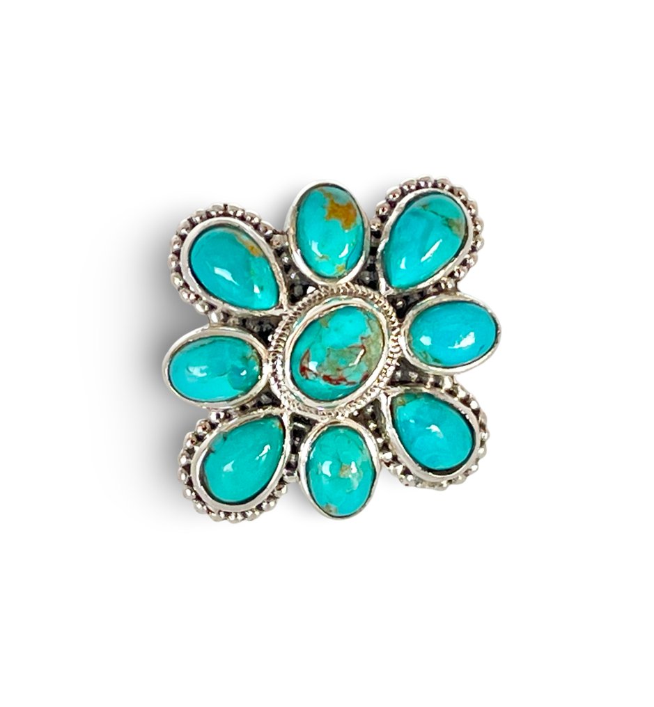 925 silver - turquoise - Ring #1.0