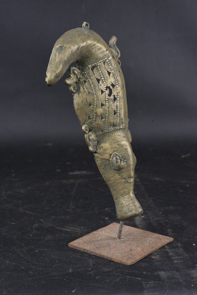 Bronz krokodil - Baulé - Elefántcsontpart #3.2