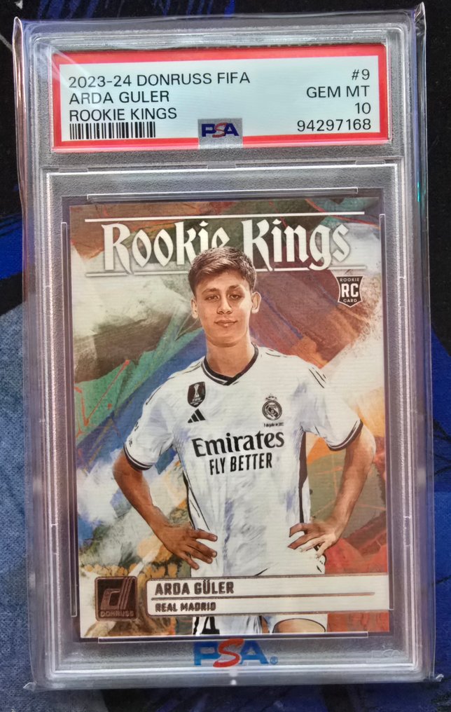 2023/24 Panini Donruss FIFA Arda Güler 9 Κάρτα αρχάριου, Graded card - PSA 10 - 1 Graded card #1.0