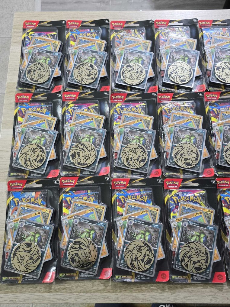 Pokémon - 27 Blisterpakning - Mega Evolution Premium Checklane Blister - Various sets #1.0
