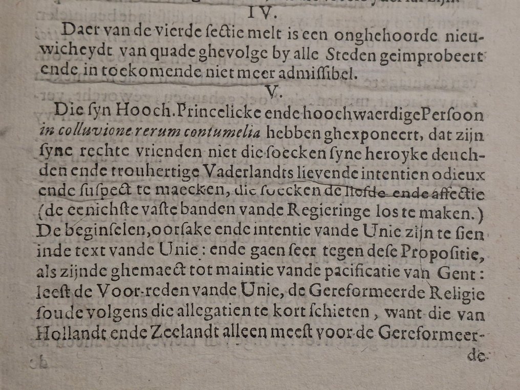 [machtsgreep van stadhouder Willem II] - Aenmerckingen op seeckere propositie in iunio 1650 gedaen in de Hollantsche steden - 1650 #3.2