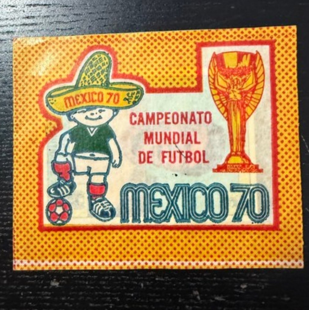 Panini World Cup Mexico 70 - International Édition - Sealed Pack - Excellent (EX) #1.0