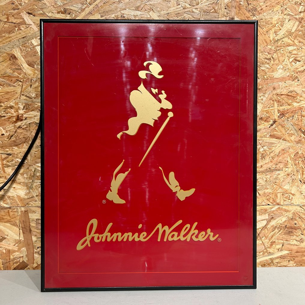 Johnnie Walker illuminated sign - Lighted sign - Plastic #3.2