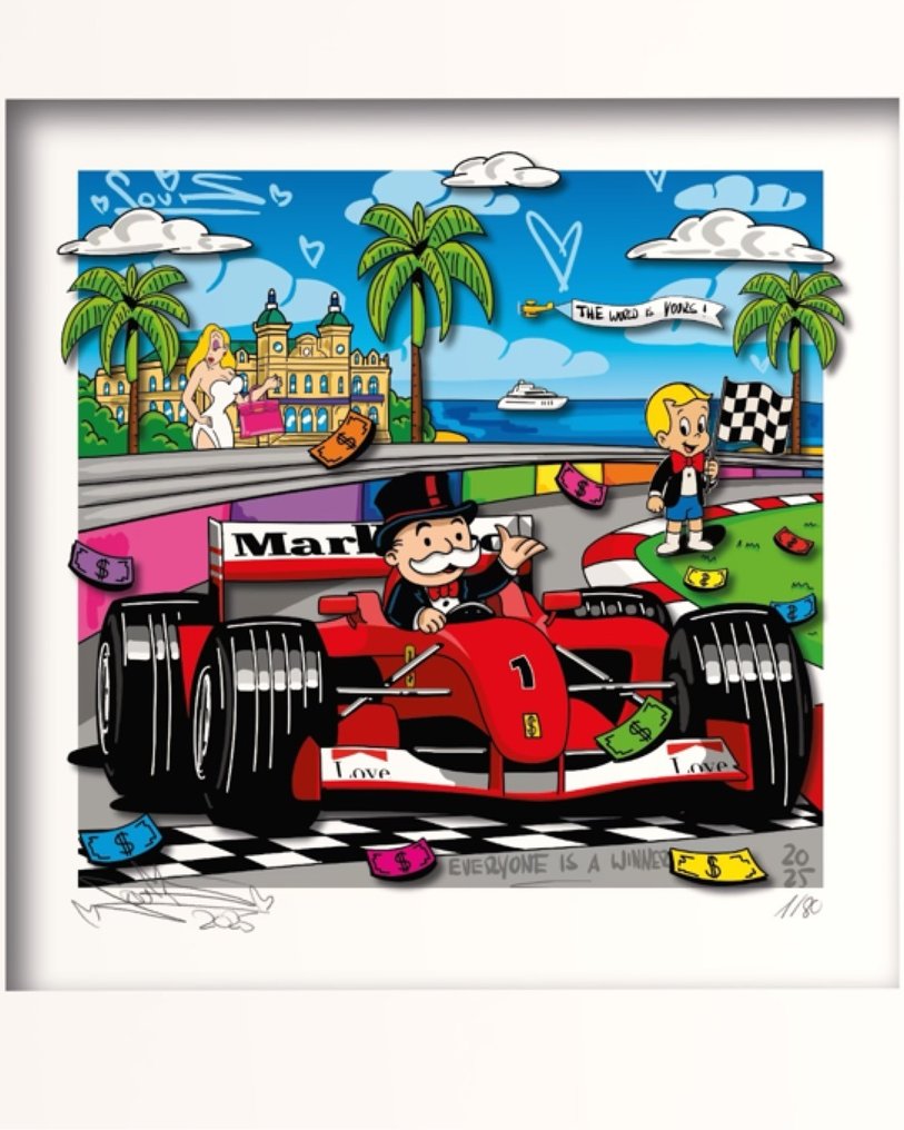 Louis Michel Krüger - Monaco Grand Prix (Mini) (3D-Artwork) #1.0