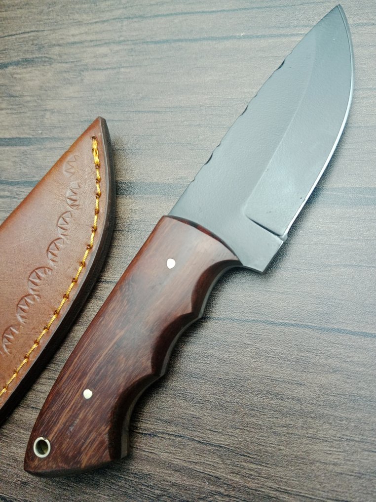 Obsidian - 厨刀 - Kitchen knife set -  介绍 Obsidian 定制系列厨师刀，传统工艺制作 - 专用钢 - 法国 #3.2