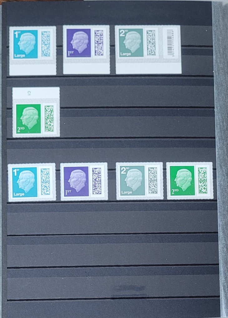 大不列顛  - 2023年 - 为庆祝查尔斯国王加冕而发行的全新邮票和首日封 #2.1