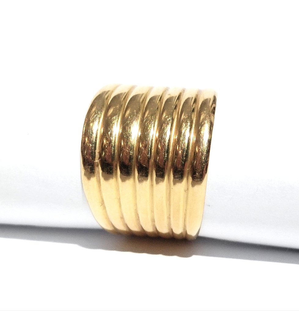 Ohne mindestpreis - Ring - 18 kt Gelbgold #1.0