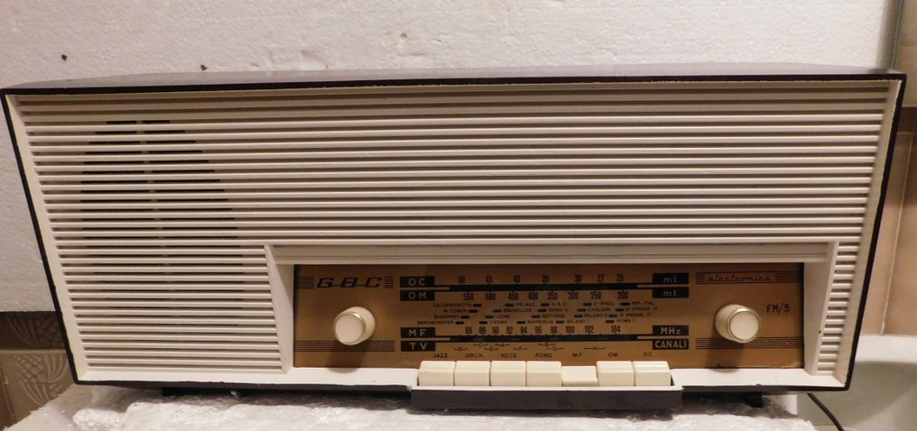 GBC - Brian FM/5 真空管收音機 #1.0