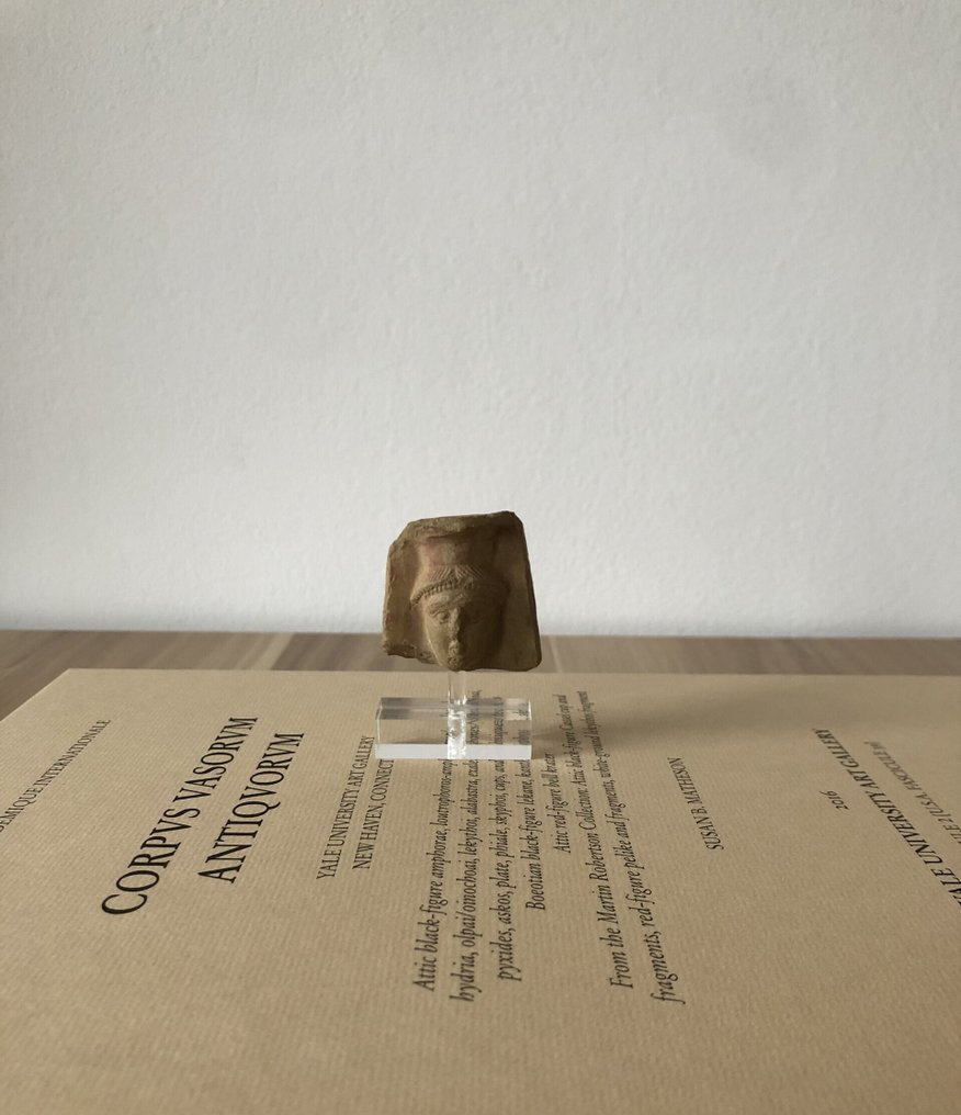 Δυτικά Ασιατικά Terracotta Relief - 4.7 cm #4.3